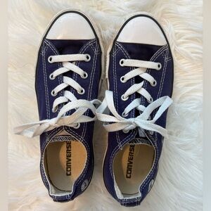 EUC Converse Chuck Taylor All Star Low-Top Sneaker Customized Kids Size 3